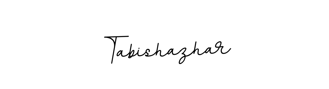 BallpointsItalic-DORy9 is a professional signature style that is perfect for those who want to add a touch of class to their signature. It is also a great choice for those who want to make their signature more unique. Get Tabishazhar name to fancy signature for free. Tabishazhar signature style 11 images and pictures png