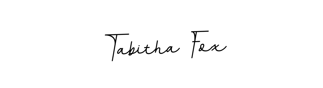 It looks lik you need a new signature style for name Tabitha Fox. Design unique handwritten (BallpointsItalic-DORy9) signature with our free signature maker in just a few clicks. Tabitha Fox signature style 11 images and pictures png
