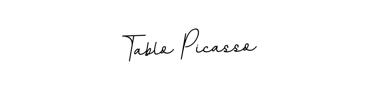 It looks lik you need a new signature style for name Tablo Picasso. Design unique handwritten (BallpointsItalic-DORy9) signature with our free signature maker in just a few clicks. Tablo Picasso signature style 11 images and pictures png