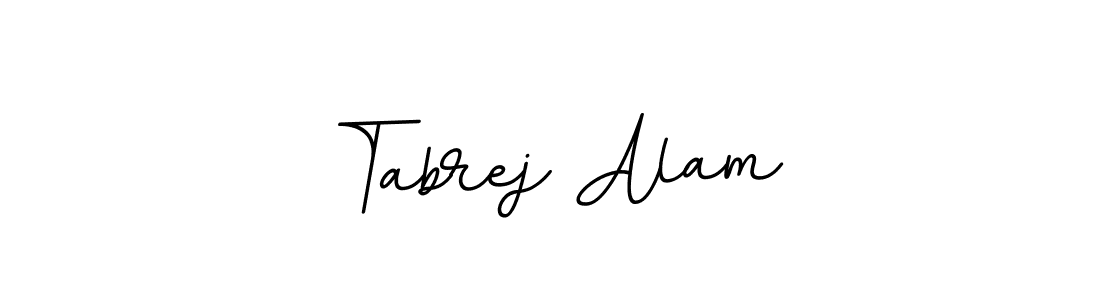 The best way (BallpointsItalic-DORy9) to make a short signature is to pick only two or three words in your name. The name Tabrej Alam include a total of six letters. For converting this name. Tabrej Alam signature style 11 images and pictures png