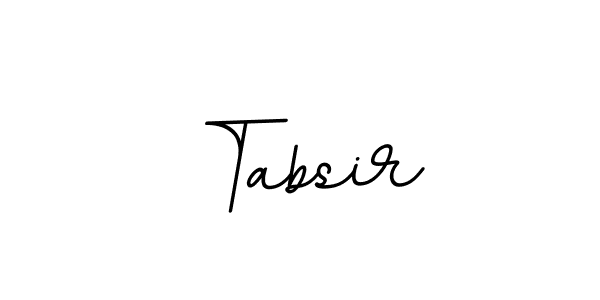 Design your own signature with our free online signature maker. With this signature software, you can create a handwritten (BallpointsItalic-DORy9) signature for name Tabsir. Tabsir signature style 11 images and pictures png