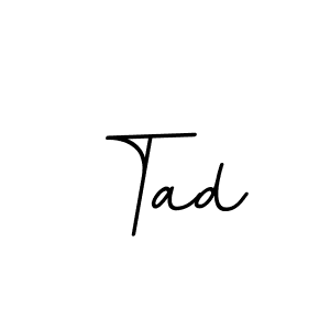 if you are searching for the best signature style for your name Tad. so please give up your signature search. here we have designed multiple signature styles  using BallpointsItalic-DORy9. Tad signature style 11 images and pictures png
