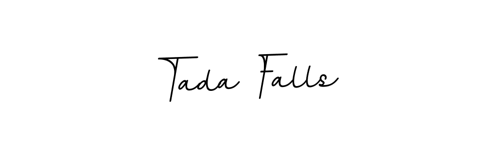 Make a beautiful signature design for name Tada Falls. Use this online signature maker to create a handwritten signature for free. Tada Falls signature style 11 images and pictures png