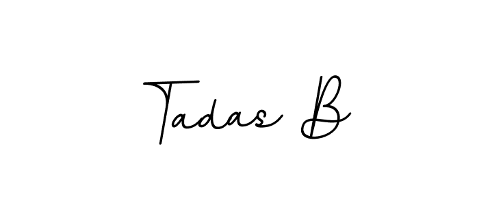 How to Draw Tadas B signature style? BallpointsItalic-DORy9 is a latest design signature styles for name Tadas B. Tadas B signature style 11 images and pictures png