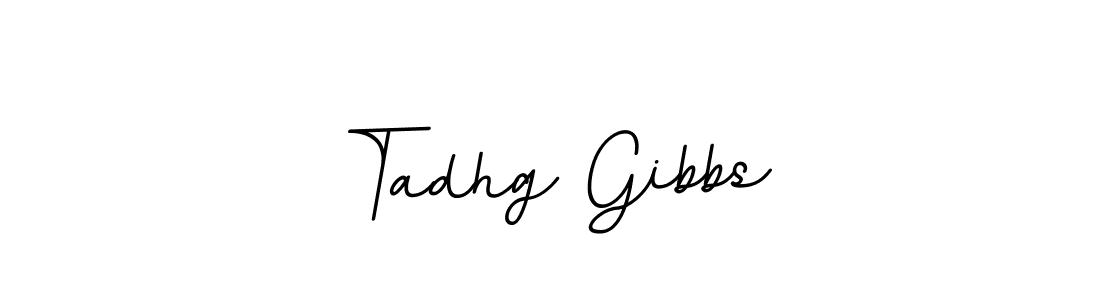 Tadhg Gibbs stylish signature style. Best Handwritten Sign (BallpointsItalic-DORy9) for my name. Handwritten Signature Collection Ideas for my name Tadhg Gibbs. Tadhg Gibbs signature style 11 images and pictures png