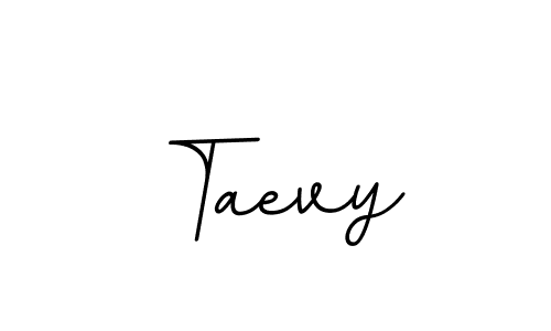 Taevy stylish signature style. Best Handwritten Sign (BallpointsItalic-DORy9) for my name. Handwritten Signature Collection Ideas for my name Taevy. Taevy signature style 11 images and pictures png