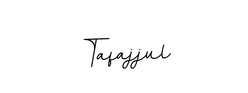 Use a signature maker to create a handwritten signature online. With this signature software, you can design (BallpointsItalic-DORy9) your own signature for name Tafajjul. Tafajjul signature style 11 images and pictures png
