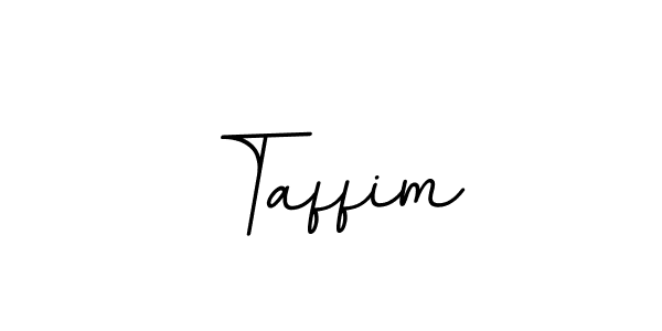 Use a signature maker to create a handwritten signature online. With this signature software, you can design (BallpointsItalic-DORy9) your own signature for name Taffim. Taffim signature style 11 images and pictures png