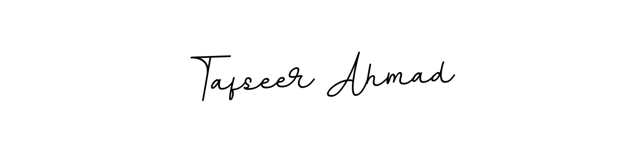 Create a beautiful signature design for name Tafseer Ahmad. With this signature (BallpointsItalic-DORy9) fonts, you can make a handwritten signature for free. Tafseer Ahmad signature style 11 images and pictures png