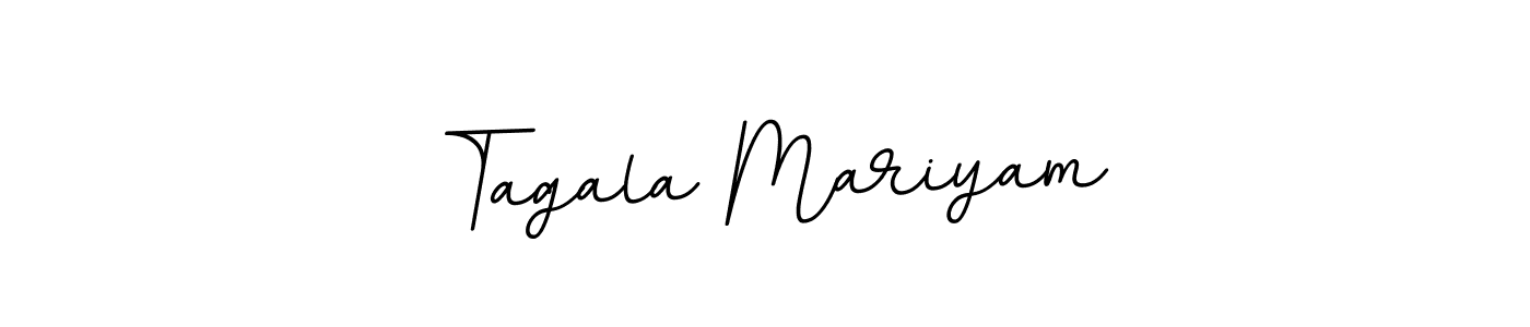 It looks lik you need a new signature style for name Tagala Mariyam. Design unique handwritten (BallpointsItalic-DORy9) signature with our free signature maker in just a few clicks. Tagala Mariyam signature style 11 images and pictures png