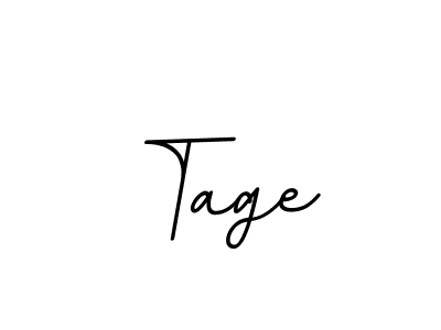 Use a signature maker to create a handwritten signature online. With this signature software, you can design (BallpointsItalic-DORy9) your own signature for name Tage. Tage signature style 11 images and pictures png