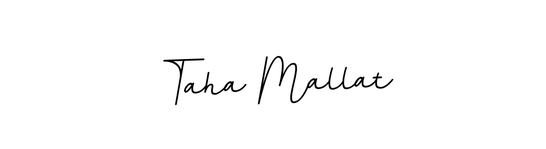 How to make Taha Mallat signature? BallpointsItalic-DORy9 is a professional autograph style. Create handwritten signature for Taha Mallat name. Taha Mallat signature style 11 images and pictures png