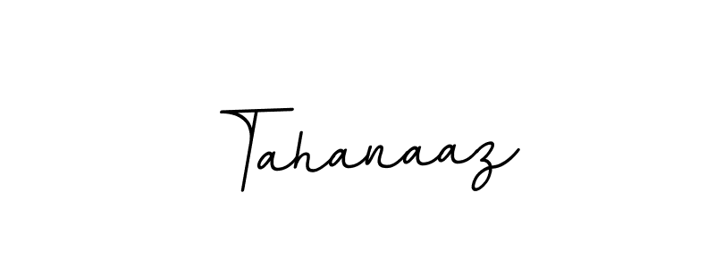 Design your own signature with our free online signature maker. With this signature software, you can create a handwritten (BallpointsItalic-DORy9) signature for name Tahanaaz. Tahanaaz signature style 11 images and pictures png