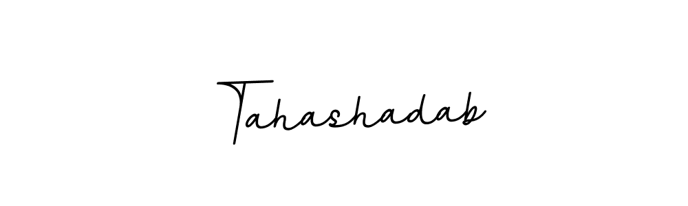 Create a beautiful signature design for name Tahashadab. With this signature (BallpointsItalic-DORy9) fonts, you can make a handwritten signature for free. Tahashadab signature style 11 images and pictures png