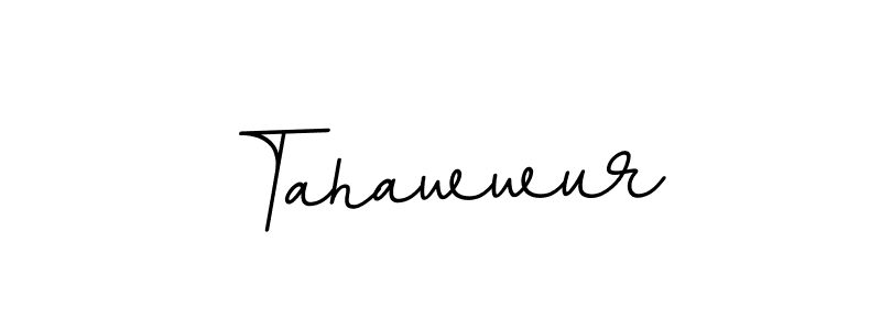 Tahawwur stylish signature style. Best Handwritten Sign (BallpointsItalic-DORy9) for my name. Handwritten Signature Collection Ideas for my name Tahawwur. Tahawwur signature style 11 images and pictures png
