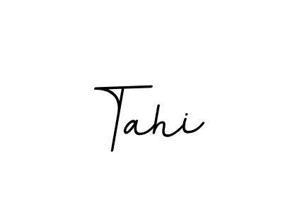 Tahi stylish signature style. Best Handwritten Sign (BallpointsItalic-DORy9) for my name. Handwritten Signature Collection Ideas for my name Tahi. Tahi signature style 11 images and pictures png