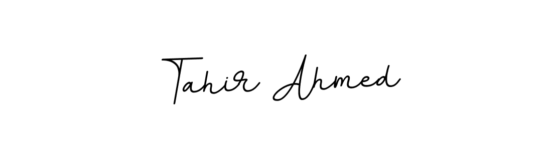 This is the best signature style for the Tahir Ahmed name. Also you like these signature font (BallpointsItalic-DORy9). Mix name signature. Tahir Ahmed signature style 11 images and pictures png