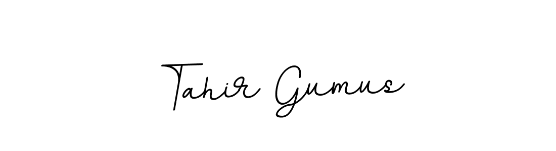 Design your own signature with our free online signature maker. With this signature software, you can create a handwritten (BallpointsItalic-DORy9) signature for name Tahir Gumus. Tahir Gumus signature style 11 images and pictures png