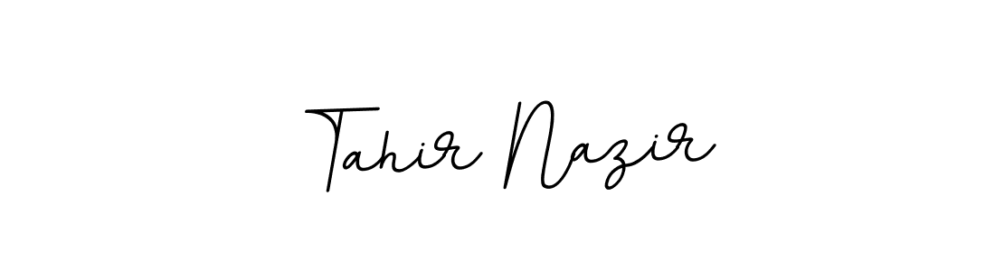Also You can easily find your signature by using the search form. We will create Tahir Nazir name handwritten signature images for you free of cost using BallpointsItalic-DORy9 sign style. Tahir Nazir signature style 11 images and pictures png