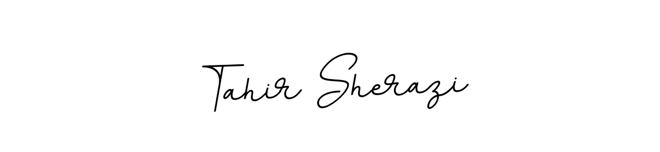 if you are searching for the best signature style for your name Tahir Sherazi. so please give up your signature search. here we have designed multiple signature styles  using BallpointsItalic-DORy9. Tahir Sherazi signature style 11 images and pictures png