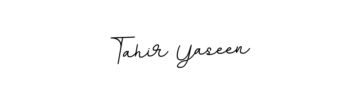 BallpointsItalic-DORy9 is a professional signature style that is perfect for those who want to add a touch of class to their signature. It is also a great choice for those who want to make their signature more unique. Get Tahir Yaseen name to fancy signature for free. Tahir Yaseen signature style 11 images and pictures png