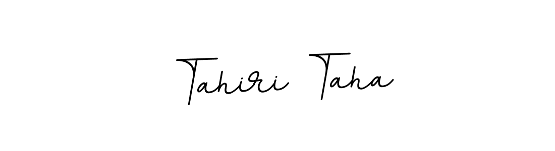 It looks lik you need a new signature style for name Tahiri Taha. Design unique handwritten (BallpointsItalic-DORy9) signature with our free signature maker in just a few clicks. Tahiri Taha signature style 11 images and pictures png