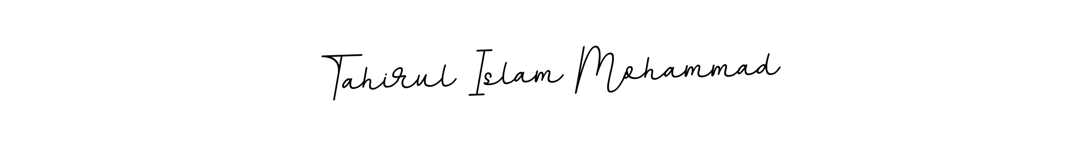 Tahirul Islam Mohammad stylish signature style. Best Handwritten Sign (BallpointsItalic-DORy9) for my name. Handwritten Signature Collection Ideas for my name Tahirul Islam Mohammad. Tahirul Islam Mohammad signature style 11 images and pictures png