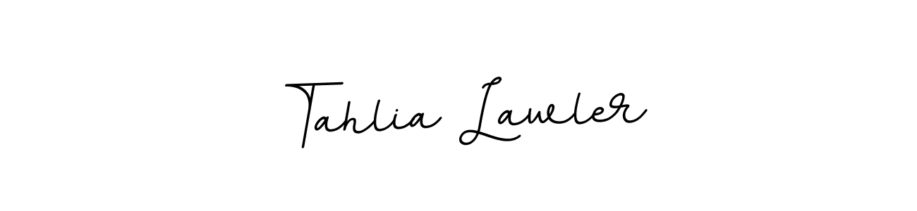 This is the best signature style for the Tahlia Lawler name. Also you like these signature font (BallpointsItalic-DORy9). Mix name signature. Tahlia Lawler signature style 11 images and pictures png