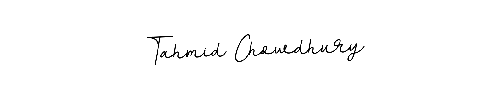 You should practise on your own different ways (BallpointsItalic-DORy9) to write your name (Tahmid Chowdhury) in signature. don't let someone else do it for you. Tahmid Chowdhury signature style 11 images and pictures png