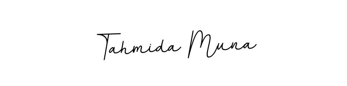 How to Draw Tahmida Muna signature style? BallpointsItalic-DORy9 is a latest design signature styles for name Tahmida Muna. Tahmida Muna signature style 11 images and pictures png