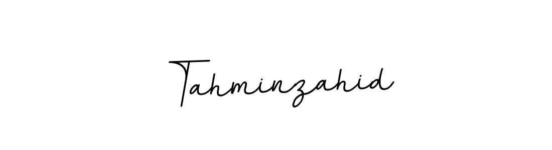 You should practise on your own different ways (BallpointsItalic-DORy9) to write your name (Tahminzahid) in signature. don't let someone else do it for you. Tahminzahid signature style 11 images and pictures png