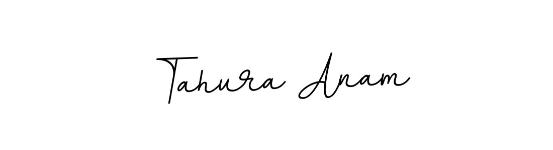 Make a beautiful signature design for name Tahura Anam. With this signature (BallpointsItalic-DORy9) style, you can create a handwritten signature for free. Tahura Anam signature style 11 images and pictures png