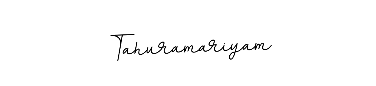 Also You can easily find your signature by using the search form. We will create Tahuramariyam name handwritten signature images for you free of cost using BallpointsItalic-DORy9 sign style. Tahuramariyam signature style 11 images and pictures png