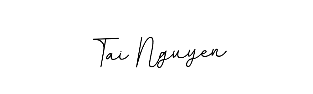 It looks lik you need a new signature style for name Tai Nguyen. Design unique handwritten (BallpointsItalic-DORy9) signature with our free signature maker in just a few clicks. Tai Nguyen signature style 11 images and pictures png