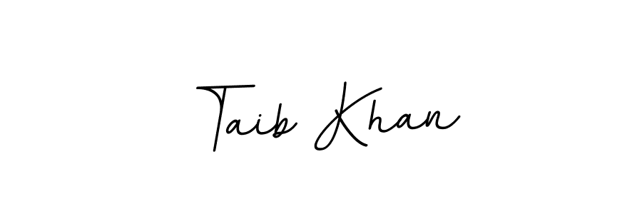 The best way (BallpointsItalic-DORy9) to make a short signature is to pick only two or three words in your name. The name Taib Khan include a total of six letters. For converting this name. Taib Khan signature style 11 images and pictures png