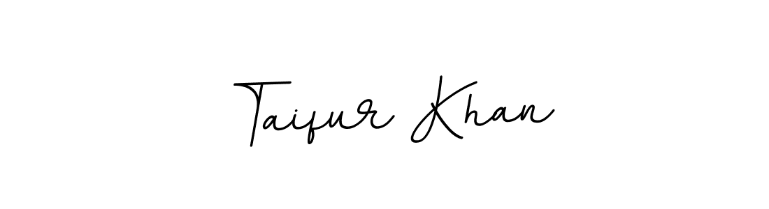 Use a signature maker to create a handwritten signature online. With this signature software, you can design (BallpointsItalic-DORy9) your own signature for name Taifur Khan. Taifur Khan signature style 11 images and pictures png