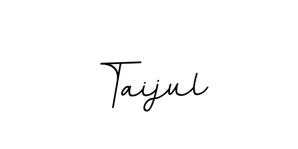 How to make Taijul name signature. Use BallpointsItalic-DORy9 style for creating short signs online. This is the latest handwritten sign. Taijul signature style 11 images and pictures png