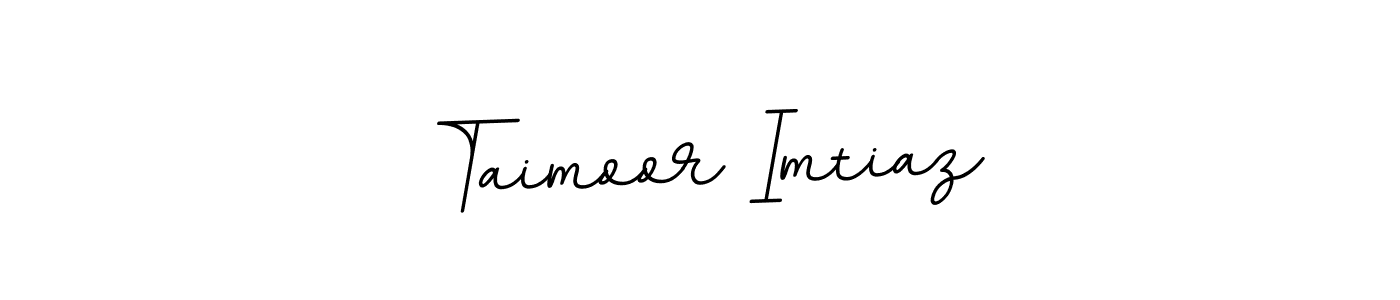 This is the best signature style for the Taimoor Imtiaz name. Also you like these signature font (BallpointsItalic-DORy9). Mix name signature. Taimoor Imtiaz signature style 11 images and pictures png