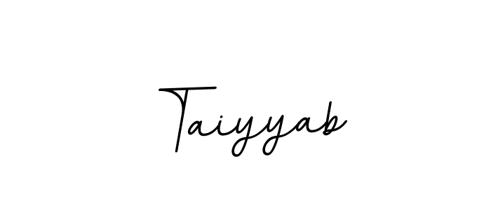 Similarly BallpointsItalic-DORy9 is the best handwritten signature design. Signature creator online .You can use it as an online autograph creator for name Taiyyab. Taiyyab signature style 11 images and pictures png