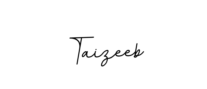 How to make Taizeeb name signature. Use BallpointsItalic-DORy9 style for creating short signs online. This is the latest handwritten sign. Taizeeb signature style 11 images and pictures png
