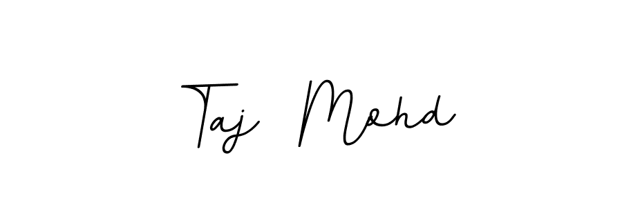 This is the best signature style for the Taj  Mohd name. Also you like these signature font (BallpointsItalic-DORy9). Mix name signature. Taj  Mohd signature style 11 images and pictures png