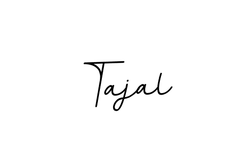 The best way (BallpointsItalic-DORy9) to make a short signature is to pick only two or three words in your name. The name Tajal include a total of six letters. For converting this name. Tajal signature style 11 images and pictures png