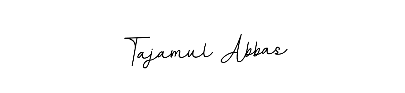 It looks lik you need a new signature style for name Tajamul Abbas. Design unique handwritten (BallpointsItalic-DORy9) signature with our free signature maker in just a few clicks. Tajamul Abbas signature style 11 images and pictures png