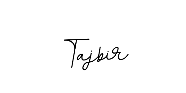 Design your own signature with our free online signature maker. With this signature software, you can create a handwritten (BallpointsItalic-DORy9) signature for name Tajbir. Tajbir signature style 11 images and pictures png