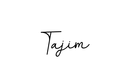 Design your own signature with our free online signature maker. With this signature software, you can create a handwritten (BallpointsItalic-DORy9) signature for name Tajim. Tajim signature style 11 images and pictures png