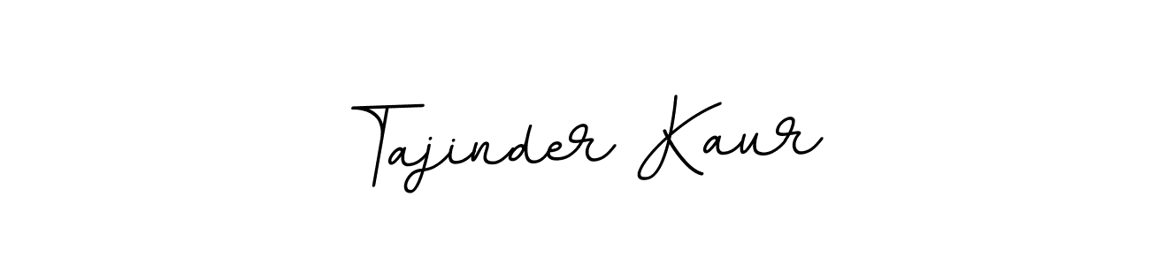 Use a signature maker to create a handwritten signature online. With this signature software, you can design (BallpointsItalic-DORy9) your own signature for name Tajinder Kaur. Tajinder Kaur signature style 11 images and pictures png