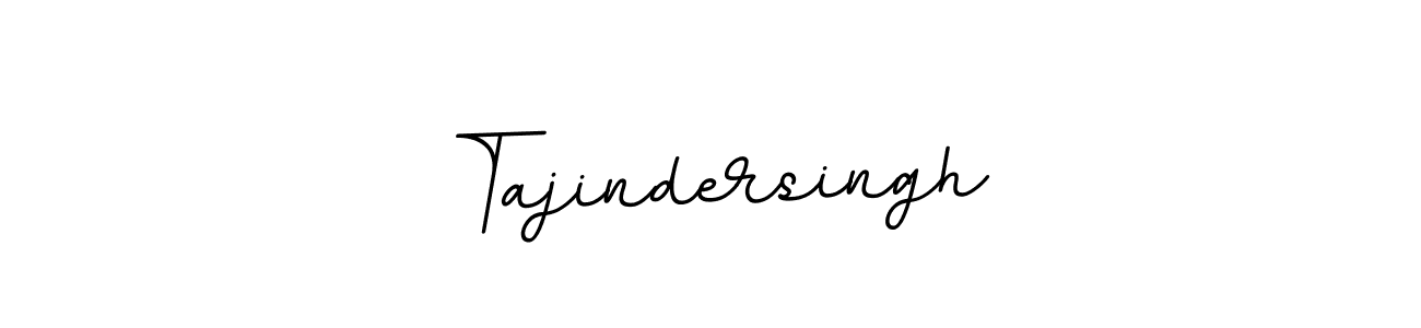 How to make Tajindersingh name signature. Use BallpointsItalic-DORy9 style for creating short signs online. This is the latest handwritten sign. Tajindersingh signature style 11 images and pictures png