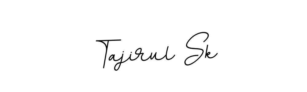 Use a signature maker to create a handwritten signature online. With this signature software, you can design (BallpointsItalic-DORy9) your own signature for name Tajirul Sk. Tajirul Sk signature style 11 images and pictures png