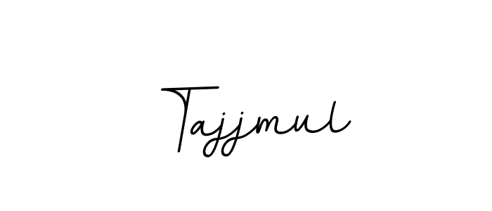 How to make Tajjmul name signature. Use BallpointsItalic-DORy9 style for creating short signs online. This is the latest handwritten sign. Tajjmul signature style 11 images and pictures png
