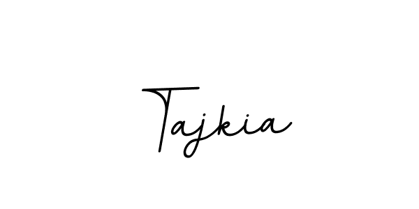 It looks lik you need a new signature style for name Tajkia. Design unique handwritten (BallpointsItalic-DORy9) signature with our free signature maker in just a few clicks. Tajkia signature style 11 images and pictures png